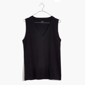 Madewell Whisper Cotton V-Neck Tank